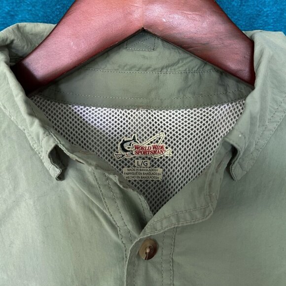 Bass Pro Big Cedar Sportsman Fishing Shirt, Men's Large - Picture 3 of 5